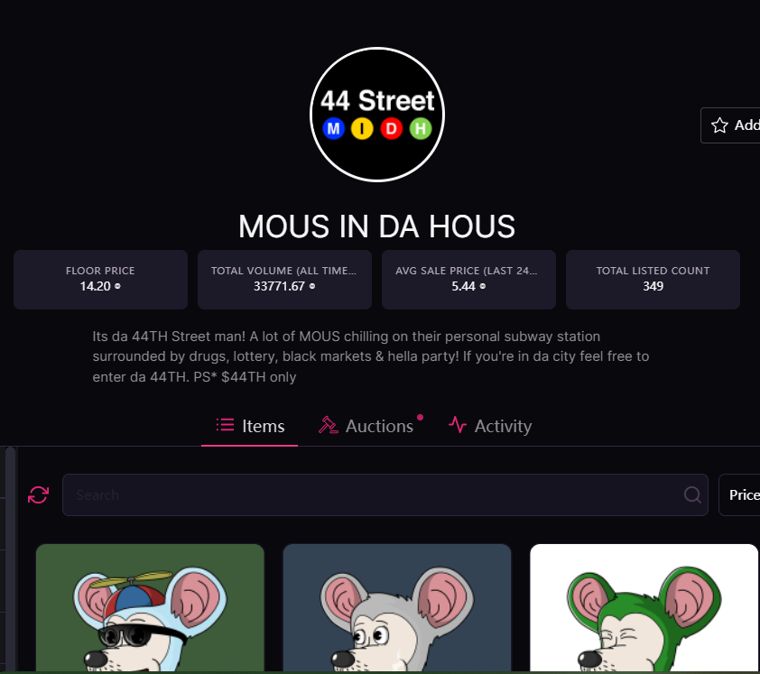 GenesisWatcher's tweet photo. 0.75-14 🚀 35个白 🐁

We like Da MOUS @MousInDaHous https://t.co/9OMqmDtSCK