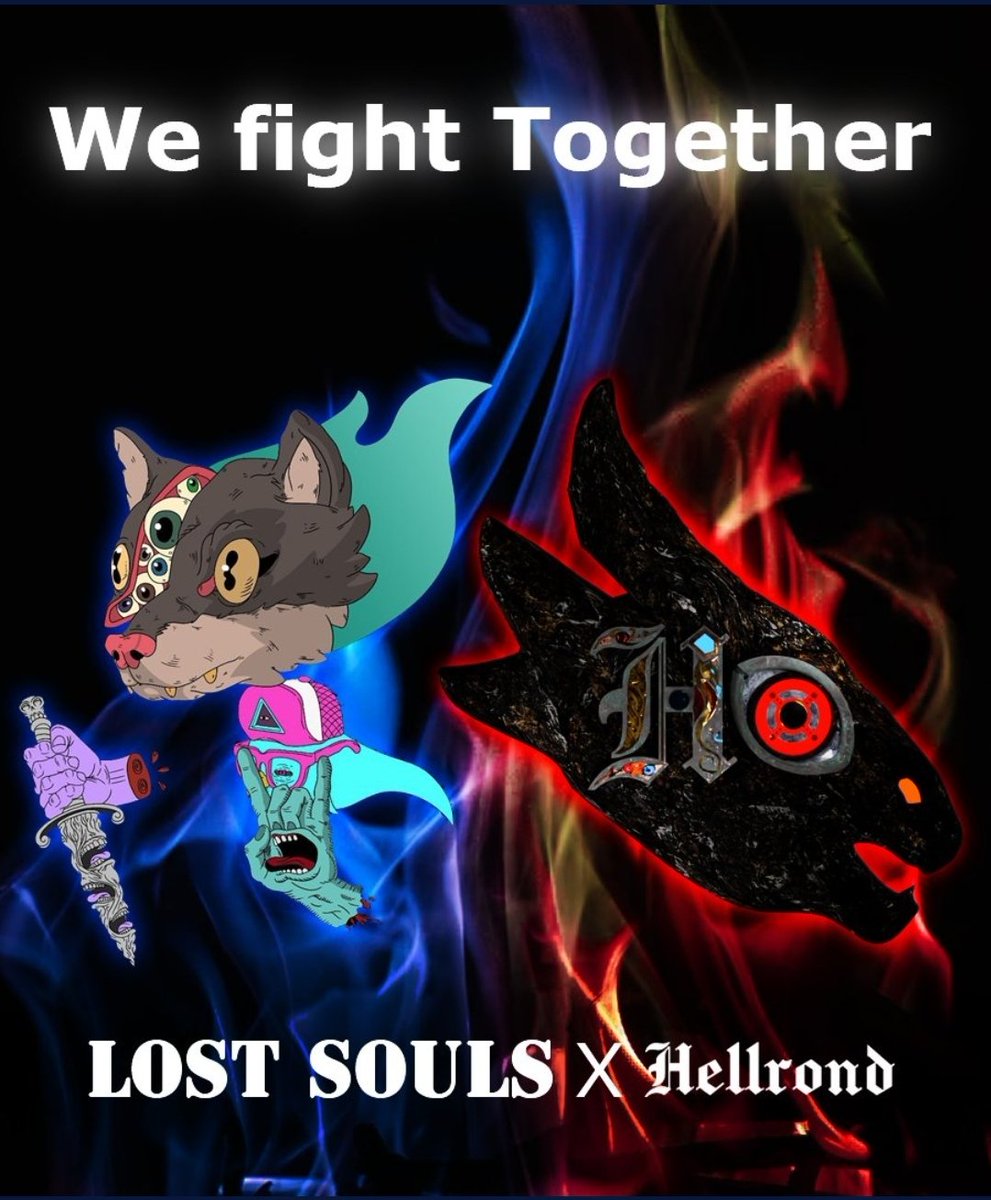 Lost_Souls_NFT's tweet photo. 💥🎁 #GIVEAWAY 🎁 💥 

Souls 2x100.000 Lkmex + 10 WL
Hellrond 2x50.000 Lkmex+ 10WL
🍀 Rules:
🟡1️⃣ Follow  @Lost_Souls_NFT &amp; @hellrond_nft (🔔)
🟢2️⃣ ❤️&amp;♻️&amp; tag 3 friends
🔵3️⃣ Join Discord: https://t.co/ymQ6t2hf2Q   &amp;  https://t.co/Cj7arZBvpp
⏱ 72H 
GOOD LUCK🥳
#elrond #ElrondNFT https://t.co/haC2pM7kjb