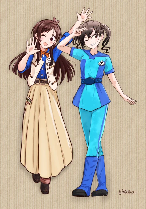 あきあか。
こうなるとりあむがいないのが寂しいなぁ。 