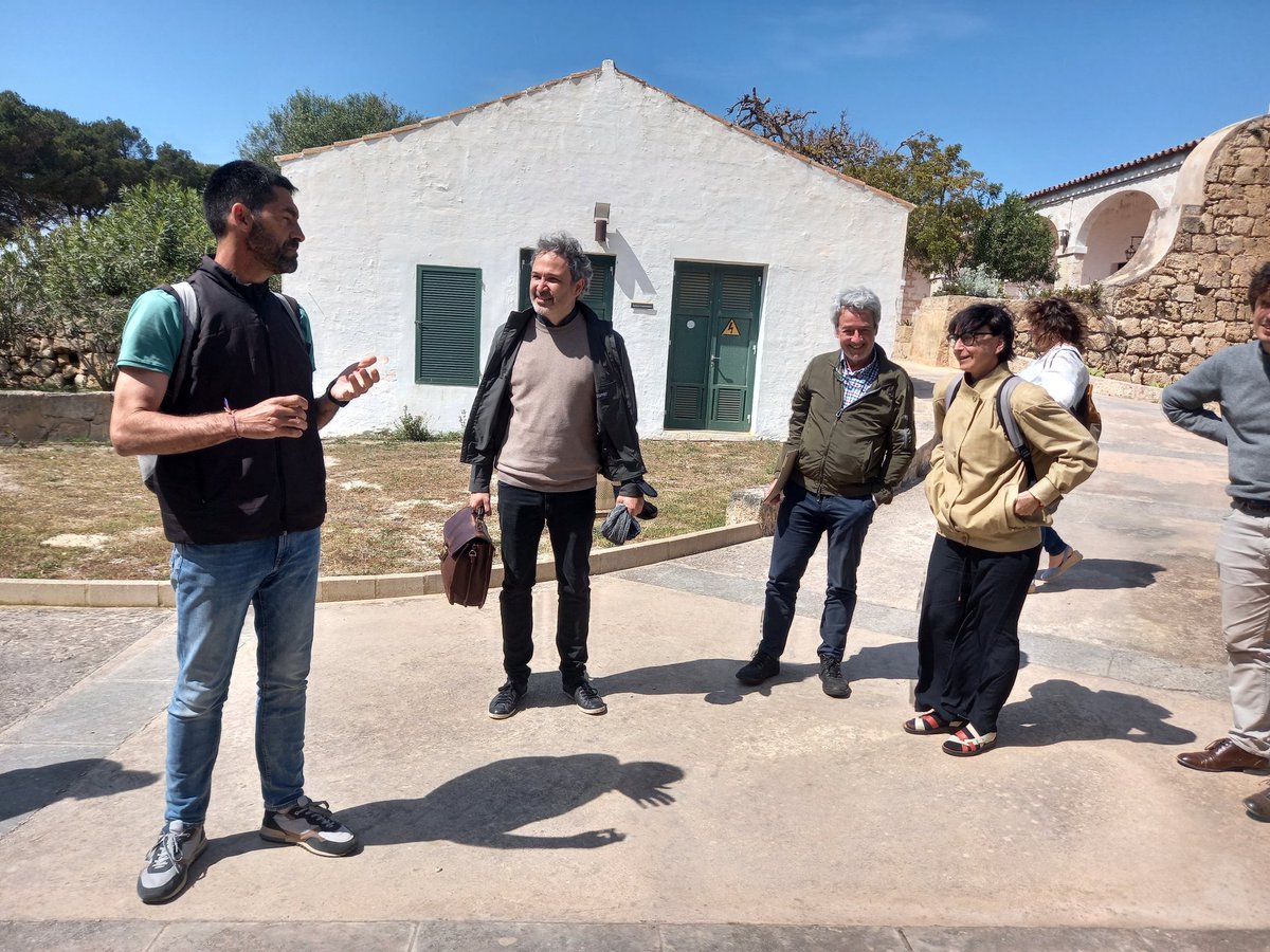 schct's tweet image. 📣Tornem i prosseguim amb la nostra visita al Llatzaret de Maó🏛

📣We are back with our visit to the Lazaretto of Mahón🏛

#Springschool2022