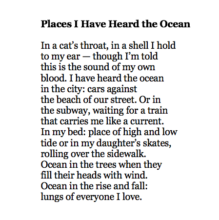 Happy Saturday, friends.

Faith Shearin: