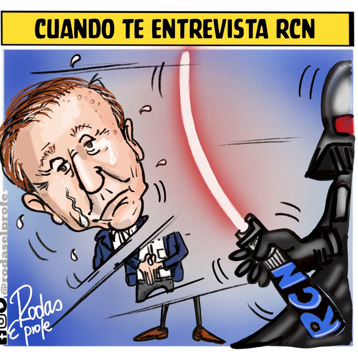 rodaselprofe's tweet photo. #NoMasRCN , Utilizar el dolor para inducir una respuesta es miserable!
#noticiasrcn #miserables #inhumanos  #nomasrcn #ingrodolfo #rodolfohernandez #caricatura #satira #caricaturacolombia #colombia #rodaselprofe https://t.co/o1NKuszv5l