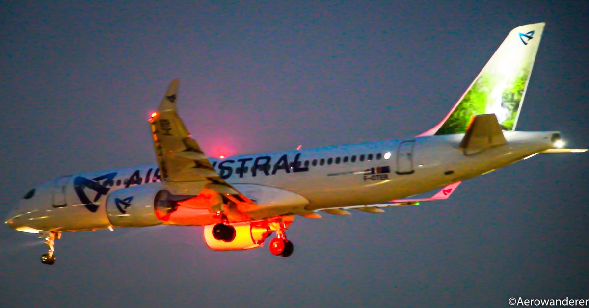Aerowanderer (@aerowanderer) on Twitter photo One of the worlds longest A220 flights in distance. Seen here is <a href="/FlyAirAustral/">Air Austral</a> A220-300 registered as F-OTER arriving into Chennai from St Denis as UU737. This is the first time an A220 has operated to Chennai.
#aerowanderer #airaustral #a220 #chennai #aviation #chennaiairport One of the worlds longest A220 flights in distance. Seen here is <a href="/FlyAirAustral/">Air Austral</a> A220-300 registered as F-OTER arriving into Chennai from St Denis as UU737. This is the first time an A220 has operated to Chennai.
#aerowanderer #airaustral #a220 #chennai #aviation #chennaiairport