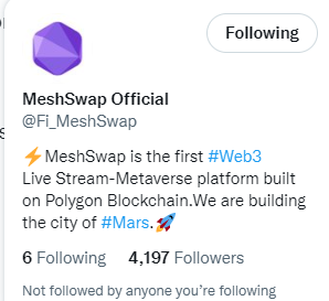 RyanIsMan520's tweet photo. @Fi_MeshSwap done.
0x257521f1BC012c39fB6d13980eC28949cADeeEf4
@tomyield @maryatrader @T_M_SHOYEB @BadBeaverIC
@changerpunk https://t.co/lHaYRHxlE1