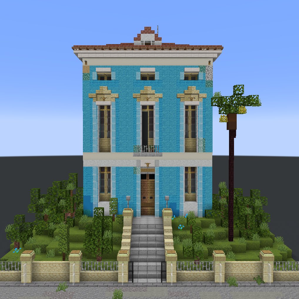 Built a little house on <a href="/BlockartsBT/">Blockarts</a>, concept art by <a href="/Alariko_/">Alariko</a> 
#minecraft #minecraft建築コミュ