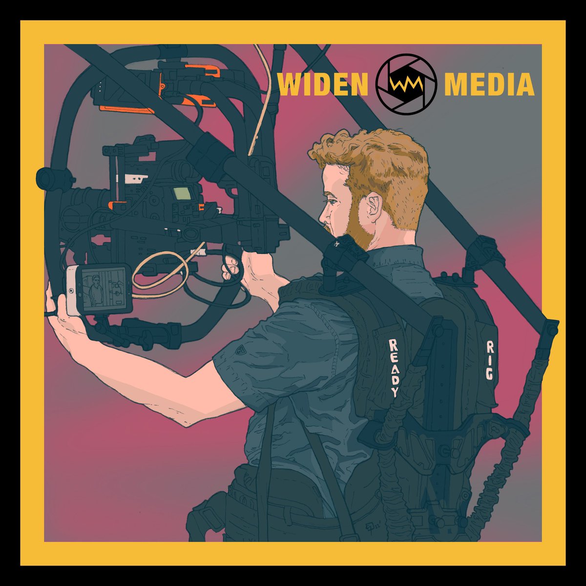jdwiden's tweet photo. I love having super talented friends that are amazing at drawing! @Garcity just finished up this drawing of me and my @freeflysystems #movipro and @ReadyRig and I think it’s badass! https://t.co/klViPLOXzK