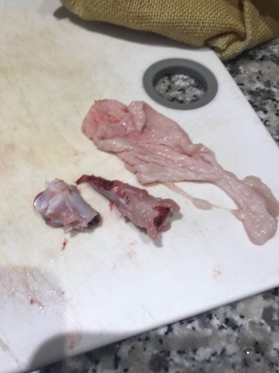 cghorton's tweet photo. Things I won’t be keen to buy from @asda again, BONELESS chicken thighs… https://t.co/3voD9Vx9X3
