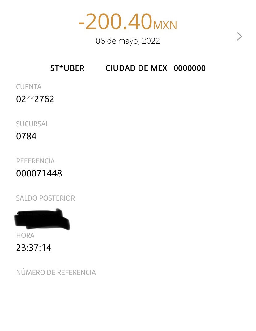 MiriamV2128's tweet photo. @Uber_MEX esta semana se me han hecho más de 300 pesos en pesos en “retenciones “ o “ajustes de saldo” , mismas que nunca regresan! Ustedes no responden ningun canal de atención, no deben cobrar doble el viaje, solo el ajuste! Solicito su ayuda, es INACEPTABLE esta situación https://t.co/ZAxUFcRgWY