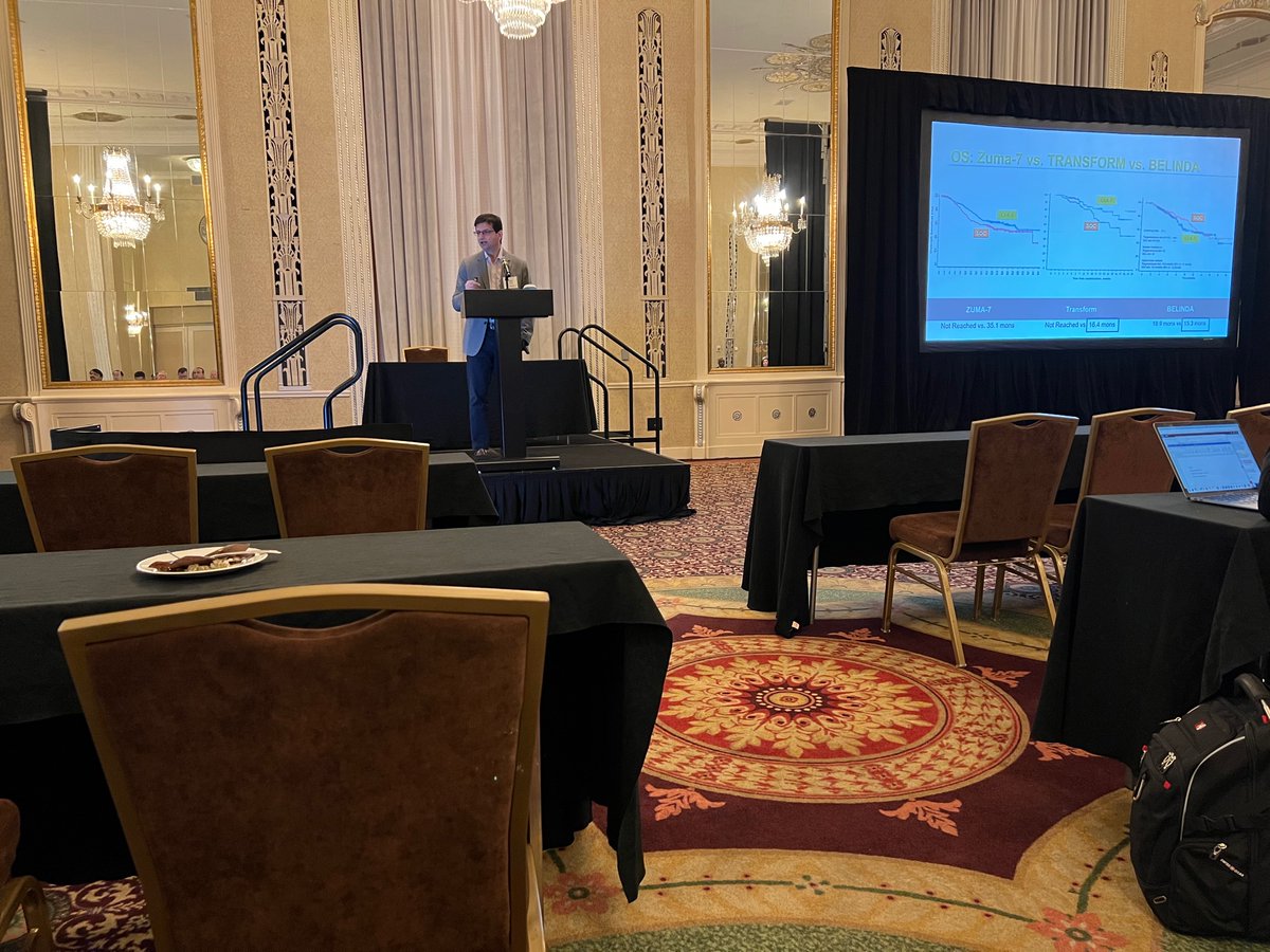 LRunaas's tweet photo. @MediHumdani kicking off our 11th annual controversies in heme malignancies symposium. https://t.co/OHoxeUh8qp