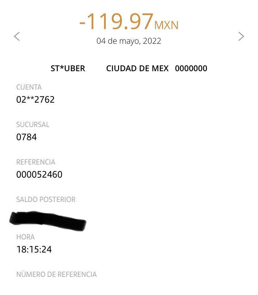 MiriamV2128's tweet photo. @Uber_MEX y este fue el otro viaje de misma cuenta con un “-ajuste de precio” nunca se me regresa el primer cobro! https://t.co/nluEgLGhCi