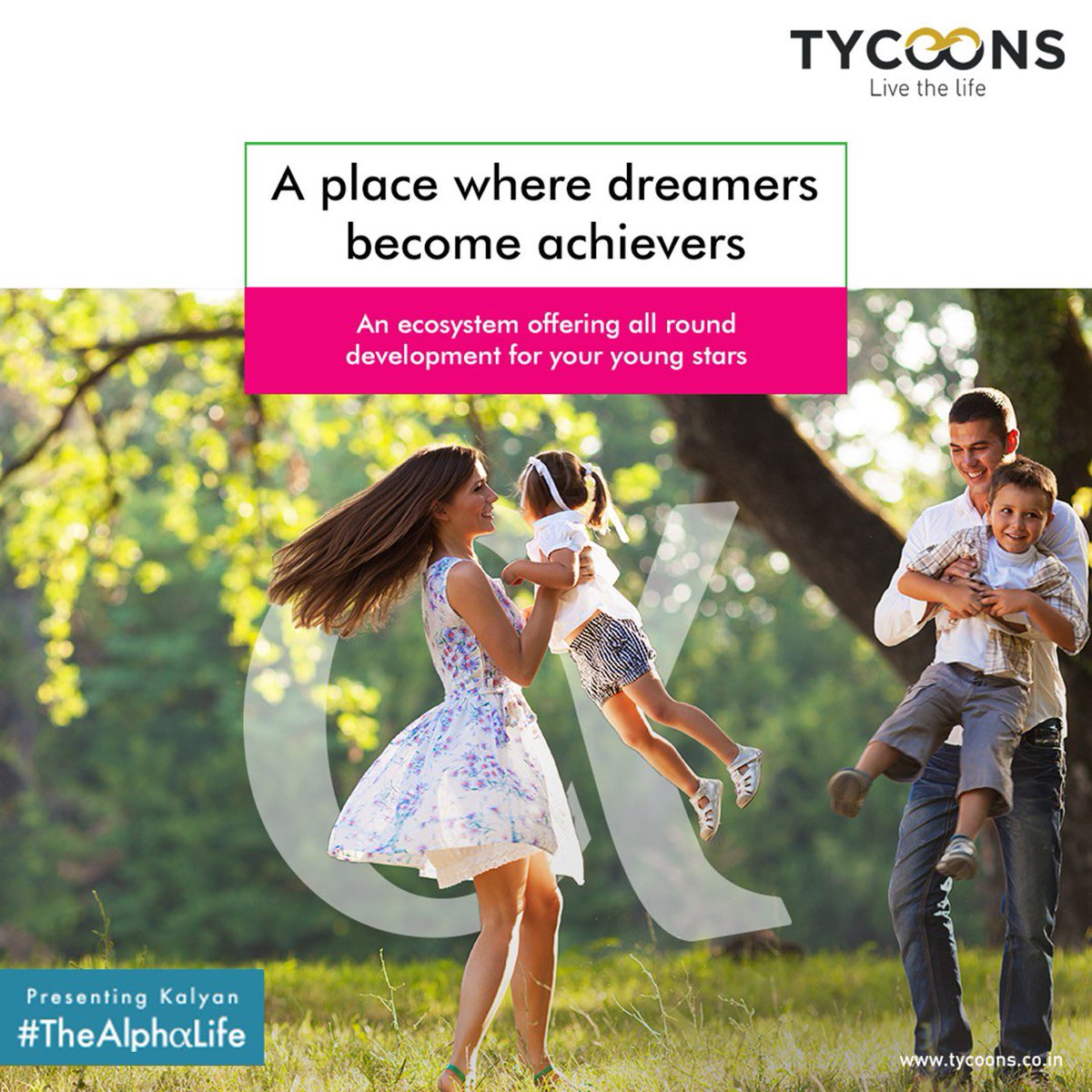 Tycoons_Group's tweet photo. A smart city that nurtures and inspires young ones by providing educational & recreational amenities in close proximity to its towers.
#TheAlphaLife
#KalyanReborn #TycoonsGroup #RealEstate #TycoonsDreamHomes #TycoonsSquare #UpliftingKalyan #TycoonsProject https://t.co/8K2puo0x17