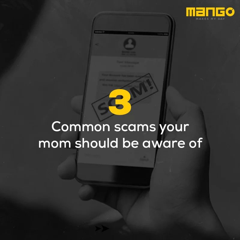 MangoTechThane's tweet photo. Scams are unavoidable but this Mother’s Day teach your mom how to be safe from them.
#Mango #MangoTech #MangoMakesMyDay #Spam #Spamalert #MothersDay #Technology https://t.co/nNwNzu8eXU