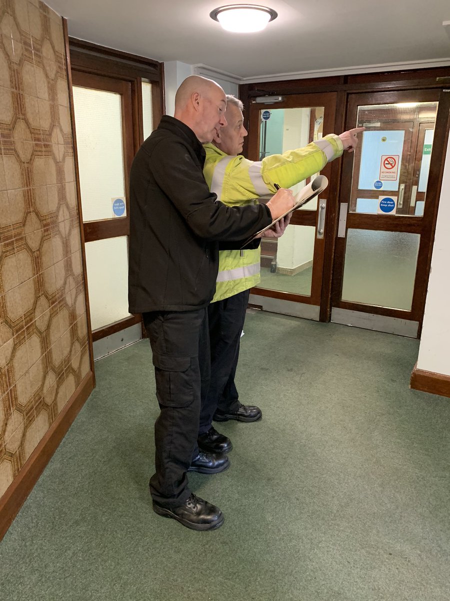 WMFSStourbridge's tweet photo. Stourbridge Firefighters completing off site training this morning. Today’s theme - tall buildings risk identification and incident pre planning. #westmidlandsfireservice https://t.co/oK1SZPvHa6