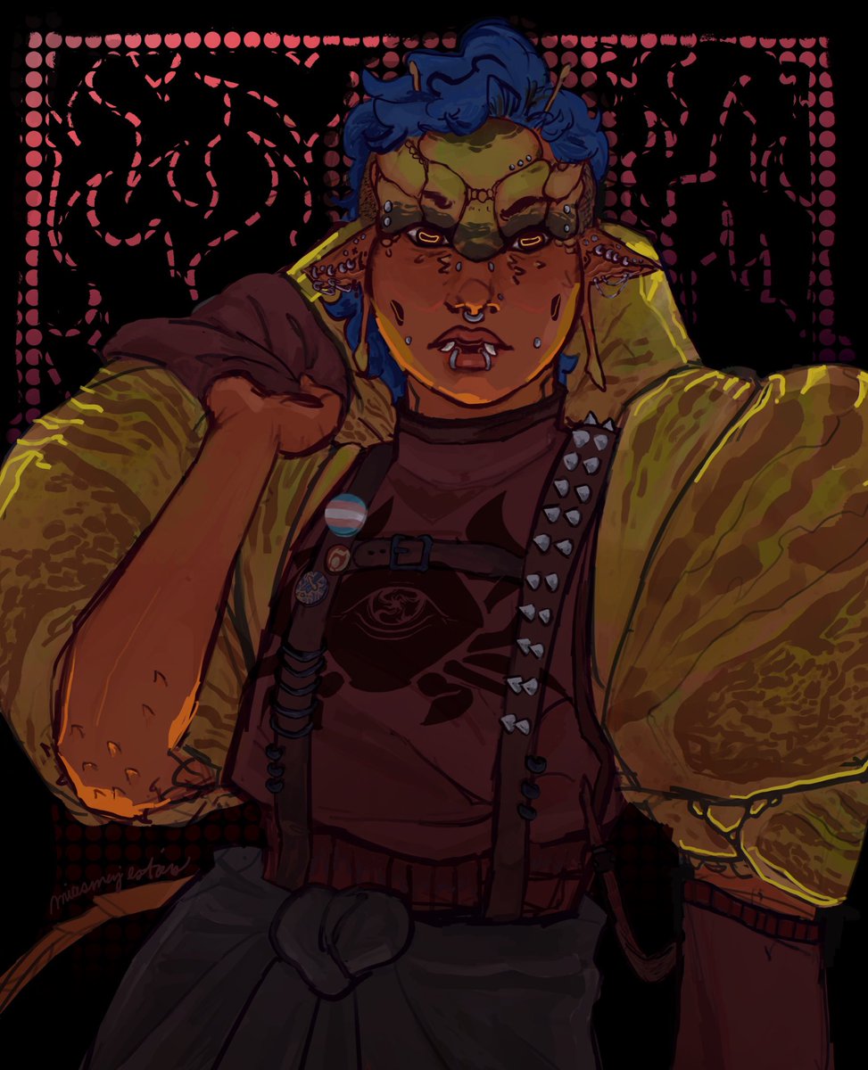 ✧･ﾟall that hard glossy armor ✧

+ carcinized edric from stara's tosserswap au (reupload)