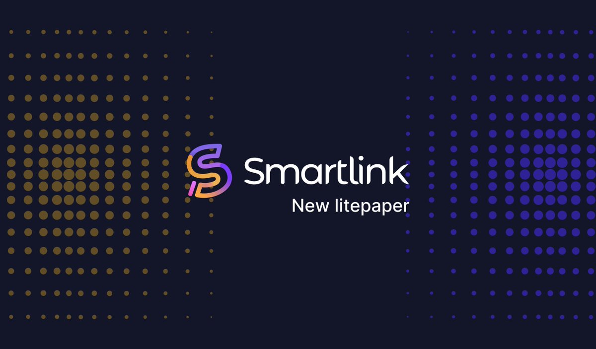 smartlinkHQ's tweet photo. Smartlink #Litepaper 2.0 is here! 👀

A fresh update on #Smartlink's upcoming products and more! 🗺

👉 Take a peek here: https://t.co/2UNWZBnZ7j

Got some more updates coming soon #SMAKERS 💙

#SMAK #ESCROW #WEB3 #MARKETPLACE https://t.co/q7HvqJlMwx