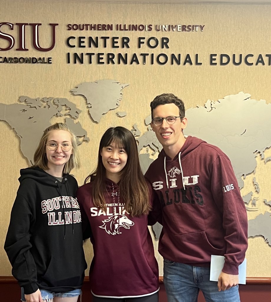 Congratulations to our three CIE student worker and graduate assistants that graduate this spring and in the summer! 

We look forward to hearing about all of your accomplishments and wish each of you the best of luck! 

#GlobalSalukis #SIU #Graduation