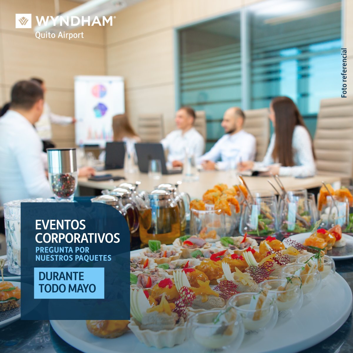 Tu evento corporativo👩‍💻 saldrá mejor de lo planificado. Pregunta por nuestros paquetes de seminarios, capacitaciones y congresos al 0989173698📲

#wyndhamquito
#quito
#eventoscorporativos