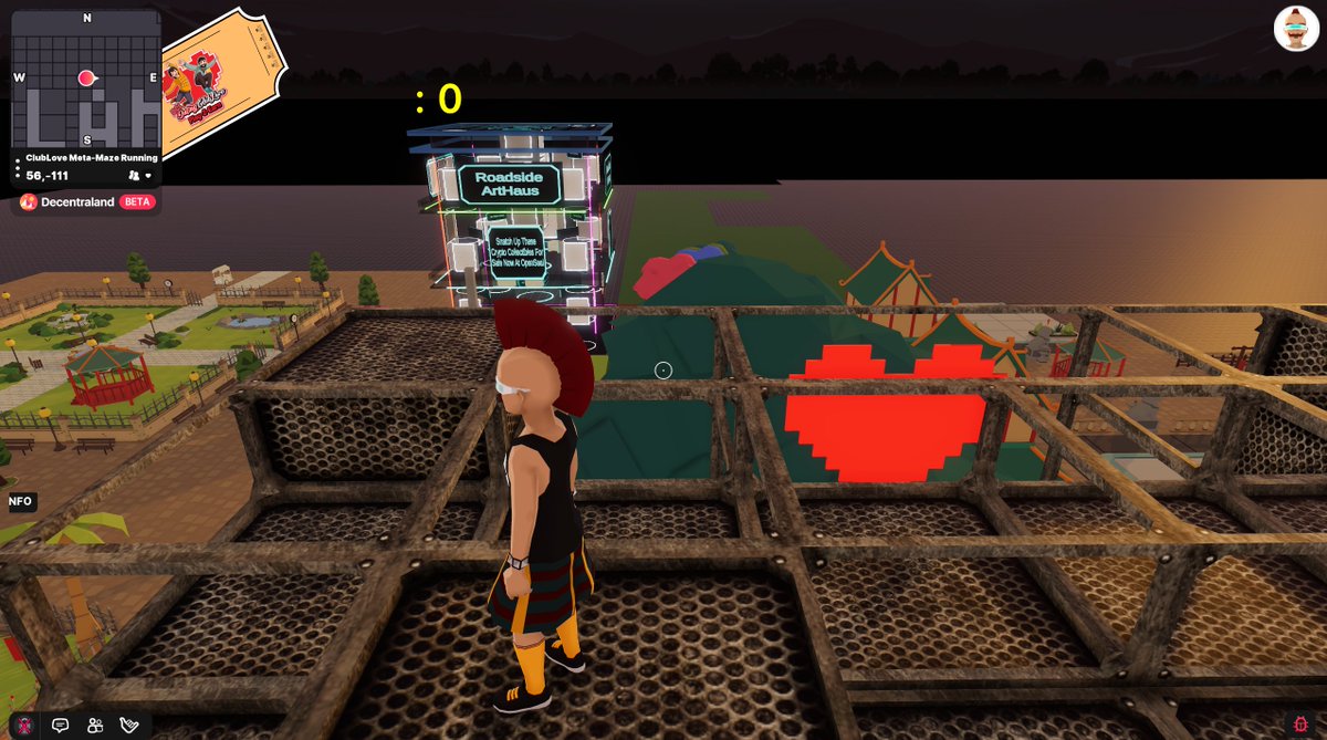 SlickDaily's tweet image. 💪 I've conquered the parkour course 2 times and ran it in 114 seconds!

Try it out at play.decentraland.org/?position=56,-…

Built by @dcldating @decentralwear @yannakis @decentra_build @neocyber_eth

 #decentraland #DCL #P2E
Wallet Address: 0xcFD6b986960Cb25Ad6616761b652Eb2f40871382

Thanks!