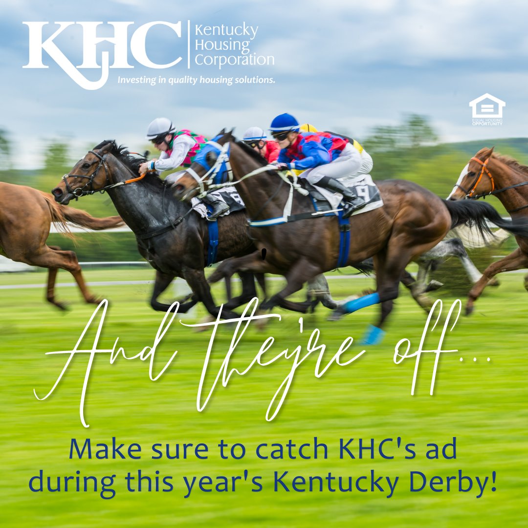 KY Housing Corp on Twitter "Catch us today! KHC is running a Derby