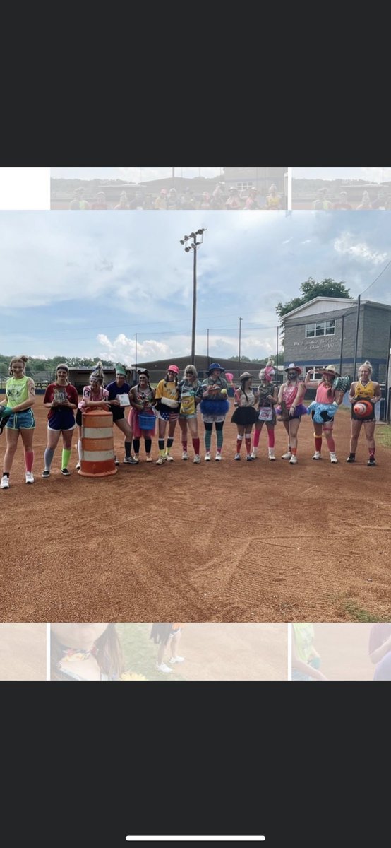 brook_mccray's tweet photo. Two days ago we had wacky tacky practice to kick off the district tournament! We played our first district game yesterday, but came up short 8-5 against Creekwood High School, but we will improve and come back stronger! #BDP #;IGY6 @VSCCPioneersSB @BtTyree https://t.co/XxvYhfyDHy