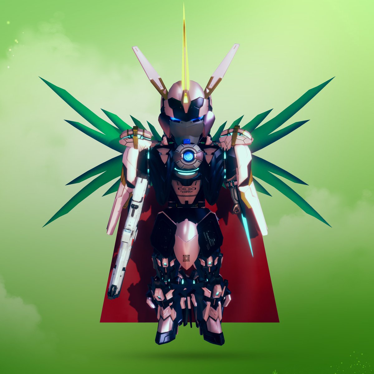 Cyborg Mecha NFT tweet media