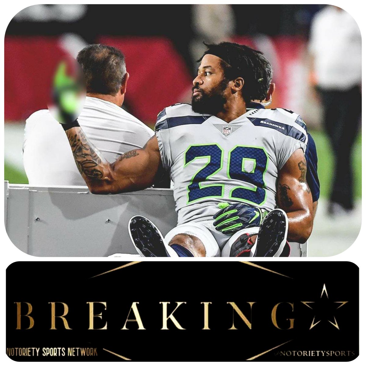 notorietysports's tweet photo. BREAKING: An arrest warrant for Earl Thomas has been issued in Austin, Texas, after police say he violated a court protective order by sending threatening messages to a woman about her and her children. 

#NFL | #EarlThomas | #Seahawks | #notorietysports https://t.co/g8khuWnSTA