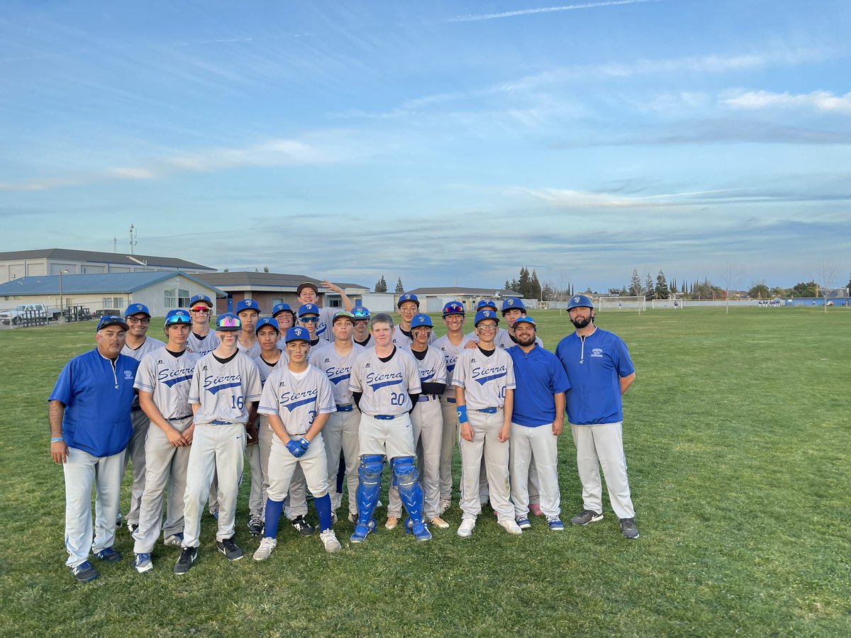 Season has ended! Sierra JV baseball team took 2nd in league. Not bad. They are gonna be studs in varsity next season. We lead the league in PF (257) our Freshman pitcher <a href="/collins/">Chris Collins</a>._._ was  one of the top pitchers in the league  (era 2.23, 7 wins, 1 lost. He struck out 76 batters.