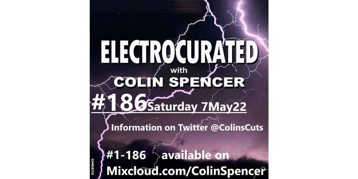 ColinsCuts's tweet photo. Artists with #NewMusic+#RecentReleases
on
#ELECTROCURATED programme #186
include
#RodneyCromwell
🔊https://t.co/hIq4qdv1UW🎧
#TODAY Saturday 7 May 2022
to
#DiscoverAndRemember @robot_rocker
Before I upload it? Much #ConcreteAndChrome on catch-up #172
▶️https://t.co/a2dNcUYiW8 https://t.co/DzQU5hMesN