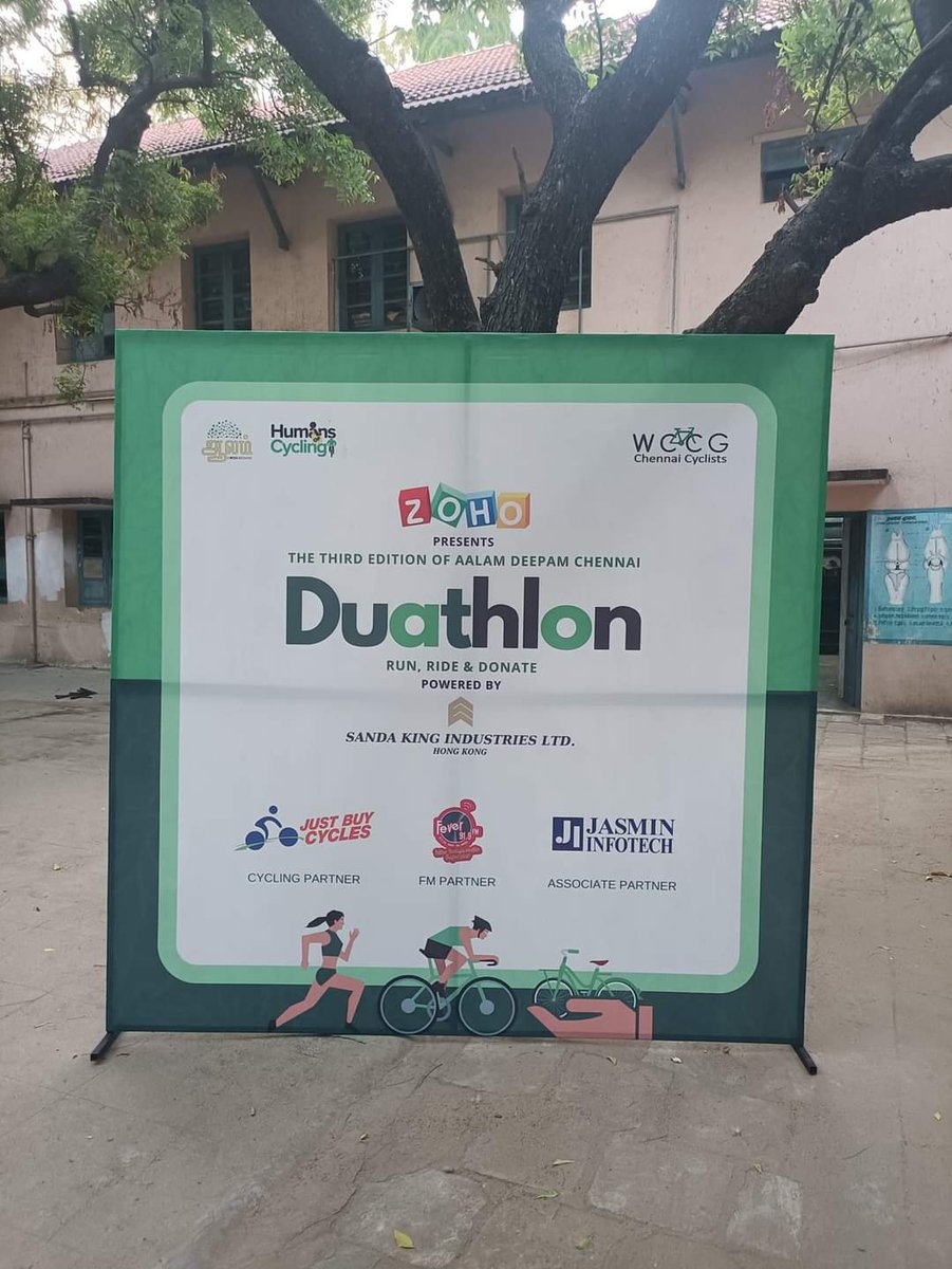 commutebicycle's tweet photo. Venue getting ready for first lot of Bicycle distribution
@chennaicyclists @BicyclingNewsIn
#AalamDeepamDuathlon2022
#ADD2022
#HumansofCycling
#wetoosharetheroad
#50
@chennaicorp @divagarant @pakkamadrasi @csclofficial @Zoho
@svembu @CMOTamilnadu @BYCSIndia
@fmrock https://t.co/WdANmnybhp