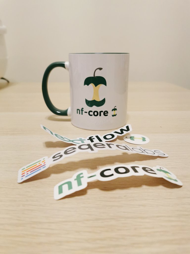 Learning the ropes of open source contribution. Thanks for the hackathon mug <a href="/nf_core/">nf-core</a> <a href="/nextflowio/">Nextflow</a>.