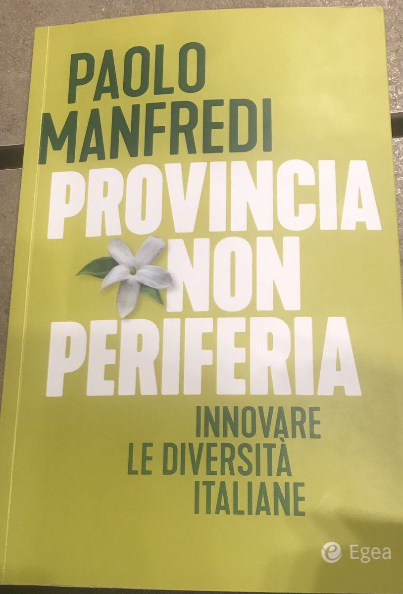 GiuseppeGuerin1's tweet photo. Ho appena finito di leggere questo libro di #PaoloManfredi. Bello e interessante e che consiglio a che si appassiona per: #SviluppoLocale #Innovazione #Artigianato #lPMI #MadeInItaly #Economia #Prossimità #DigitalTransformation https://t.co/Oxs98FaHyA