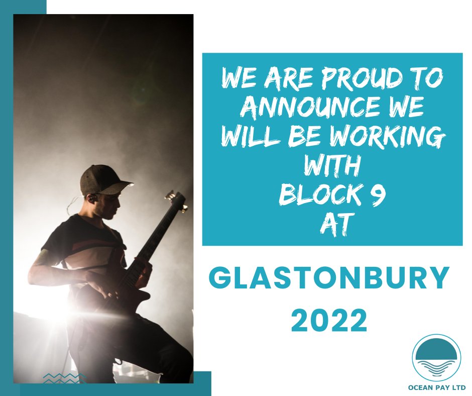 oceanpayuk's tweet photo. Glasto baby!
We are proud to be working with Block 9 at Glastonbury 2022. https://t.co/0UWtEE9JXi