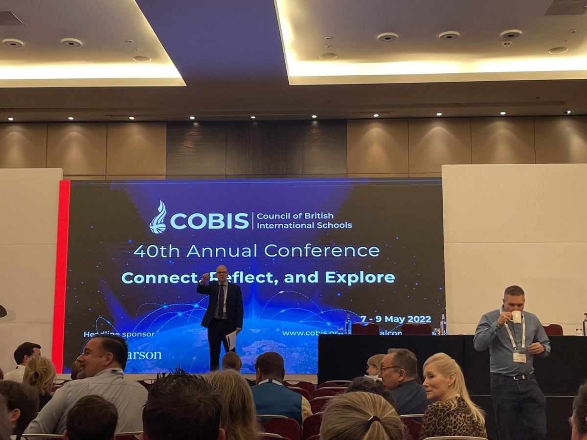 DohaCollege_T_L's tweet photo. Thrilled to be attending, in person, the COBIS conference! @COBISorg https://t.co/FP3X4gxct0