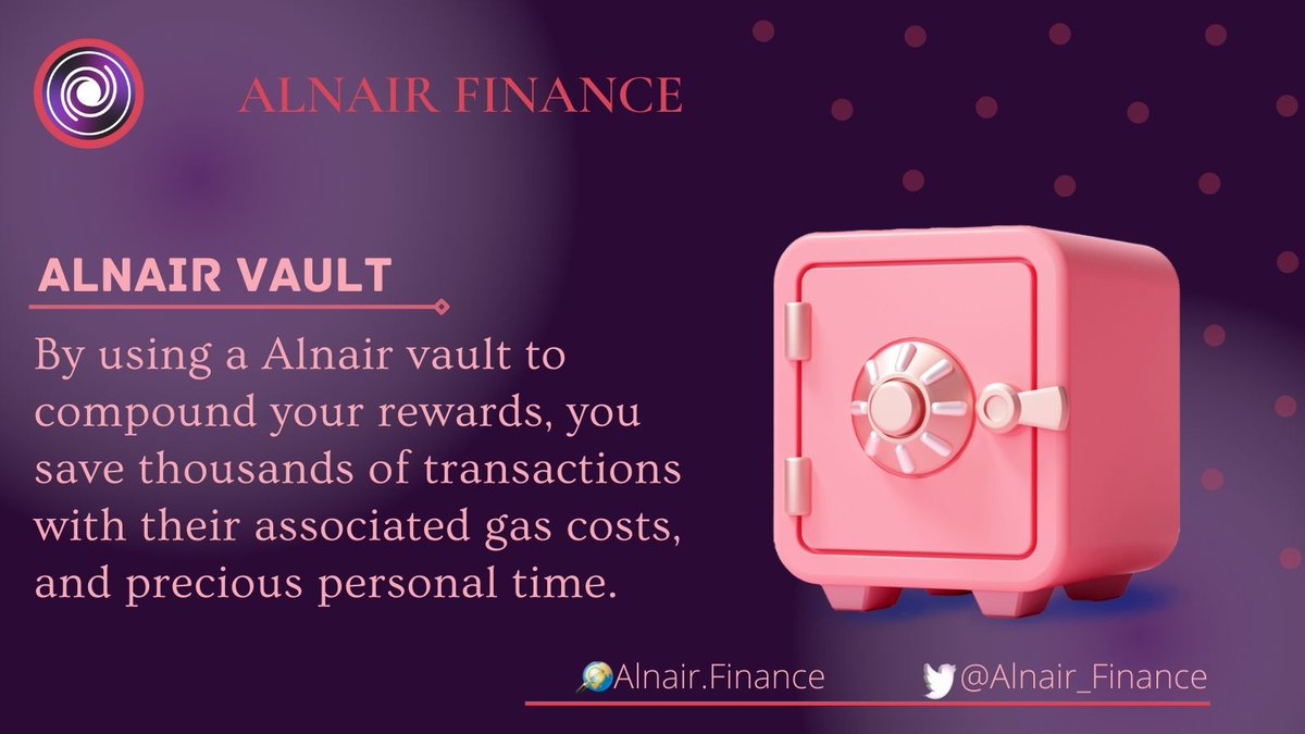 Eseoffishal's tweet photo. 🙋 Hello guys,
Check out out...
With @Alnair_Finance vault, you earn more of the asset you stake in it, regardless if it is a liquidity pool token or a single asset.
Why not invest now!!!
And rejoice in the Future 💰
🔗 https://t.co/NsZDwUNukD
#AstarNetwork
#ALNR #NIKA #xALNR https://t.co/cIGcGgT4tm