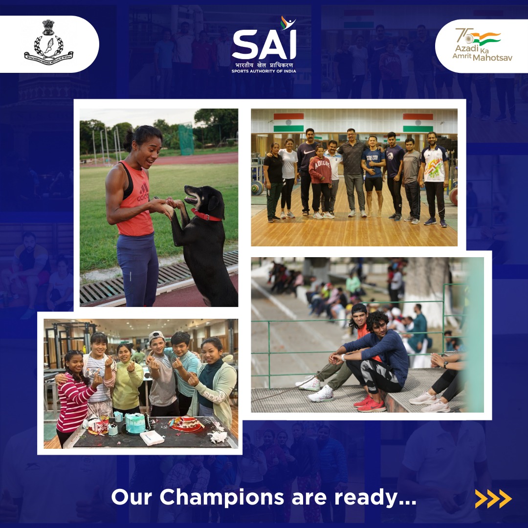 Media_SAI's tweet photo. 🥁🥁🥁
On 61st Foundation Day of SAI NCoE, NS NIS Patiala (@SAI_Patiala) our Champions are ready to share their secrets with you 🤩🤩
Are you excited⁉️😁
Stay tuned!!!
#IndianSports #SAIPatiala #ShareWithSAI https://t.co/1c8XiyOtgh