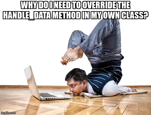 overflow_meme's tweet image. Why do I need to override the handle_data method in my own class? stackoverflow.com/questions/7215… #htmlparsing #python