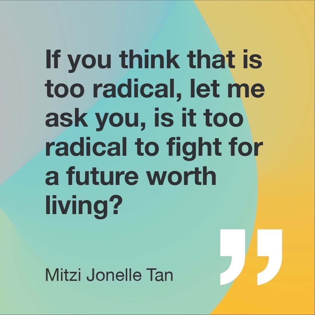Courage is fear holding on a minute longer. Disruptive and transformative change takes bold courage. It’s possible if you let go of how we’ve done things and embrace open, cooperative, and collective ideas that serve All, not just One.

Be radical.
