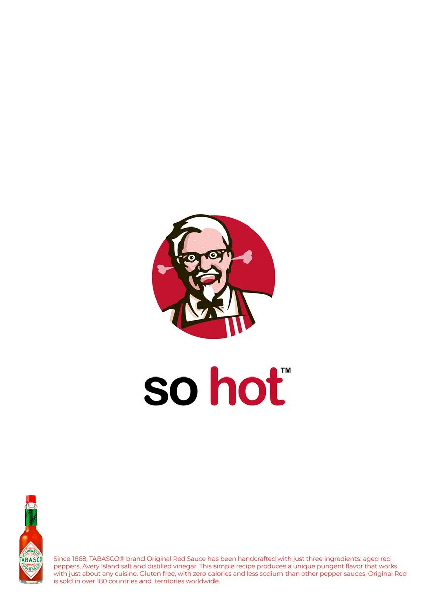 Eliot Rathe Tabasco made 1,1 Billion $ in revenue this year Smashed their ...