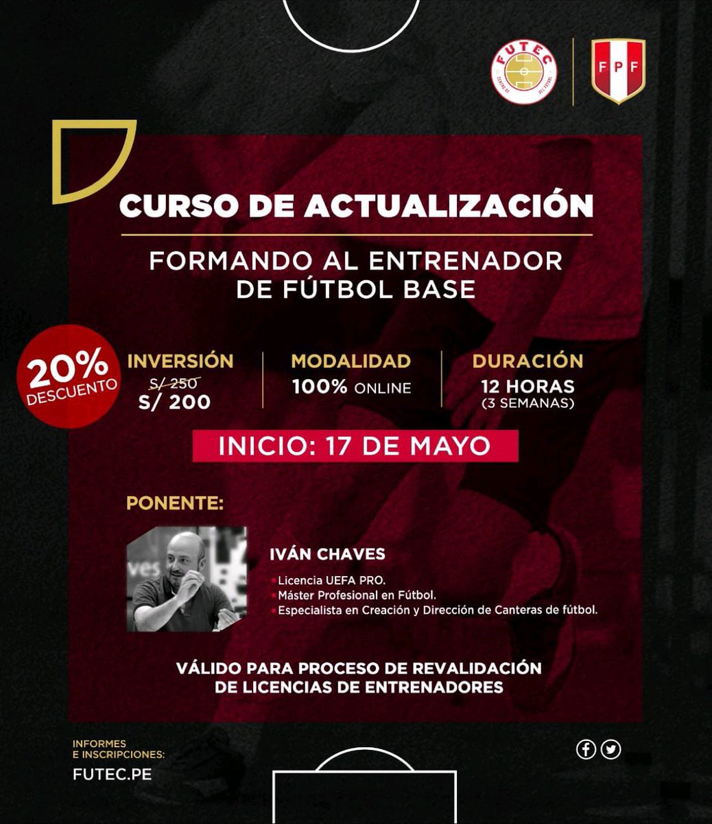 ichaves1978's tweet photo. Seguimos aportando
#fpf
#peru
#futec
@futecfpf 
@TuFPF https://t.co/LPxHu5Kx5f
