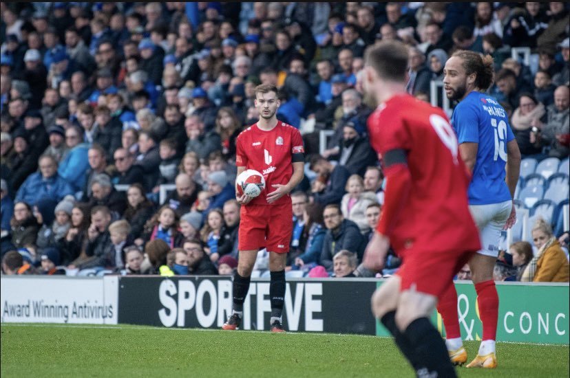 unitedselect's tweet image. It was a brilliant 2021/22 for graduate @JamesTaylor_99 who was so impressive for Harrow Borough throughout this season and enjoyed a brilliant FA Cup run culminating in a visit to @Pompey #proud