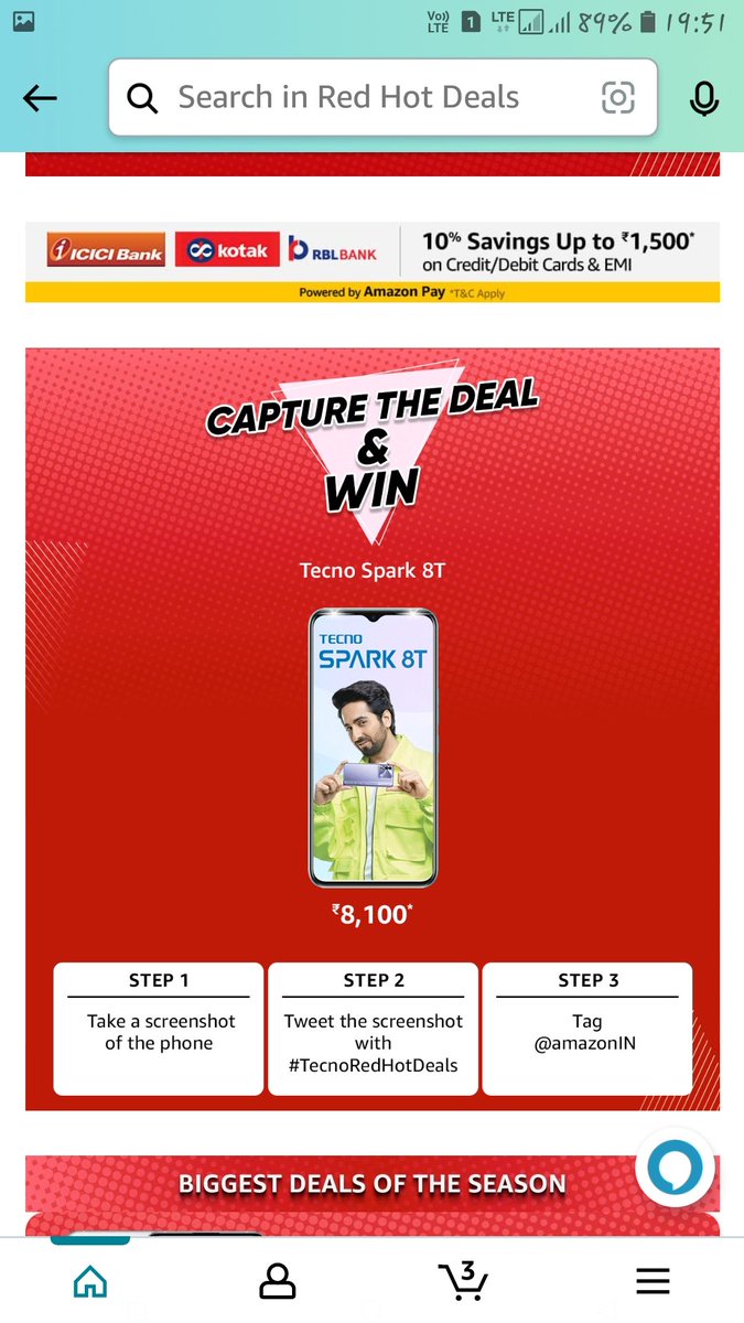 Kumar_Kmr_'s tweet photo. #TecnoRedHotDeals 
@amazonIN https://t.co/nT4bmlOJvv