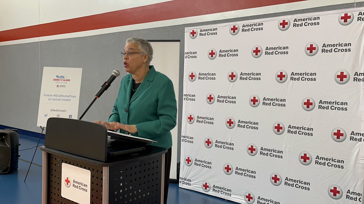 RedCrossIL's tweet image. Thank you to all our volunteers who came out today to help install alarm in Richton Park! @ToniPreckwinkle #endhomefires
