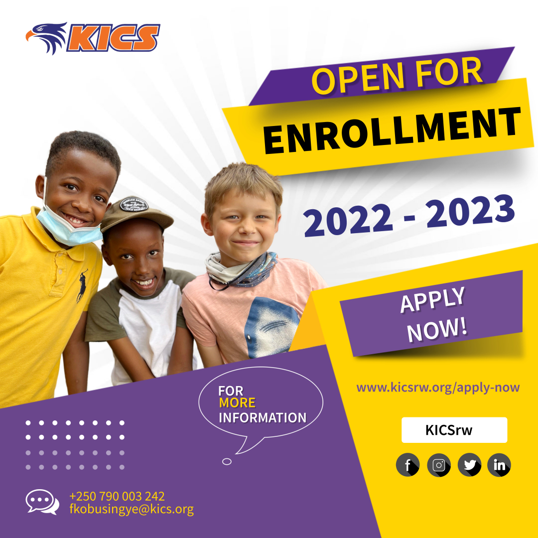 kics_rwanda's tweet photo. If you have young children, now is the time for enrollment at KICS 2022-2023.
Open till the end of May 2022.
#KICSEnrollment https://t.co/Bv43d4S106