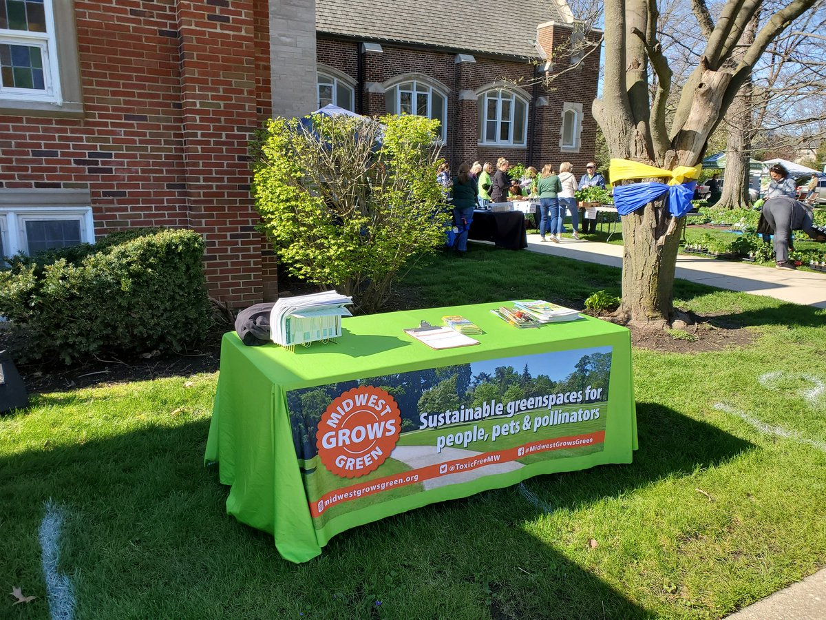Visit me and <a href="/ToxicFreeMW/">Midwest Grows Green</a> at the #ElmhurstGreenGarden fair and take the MGG pledge at bith/MGGpldg