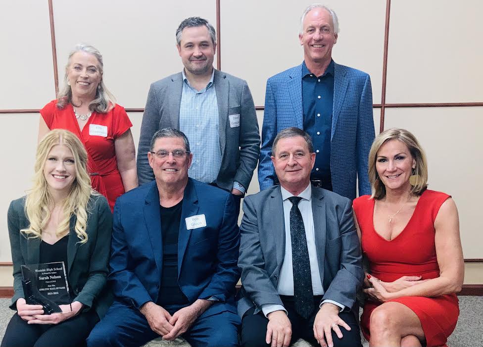 RossJernstrom's tweet photo. Congrats to the Westside Athletic Hall of Fame Class of 2022: Sarah Nelson, Bob Greco, Bob Reznicek, Linda Peterson, Kim Gradoville, David Goeschel, and Scott Mactier. @westsidewired @Westside66 #RollSide #WeAreWestside https://t.co/fgwvYOnyEH