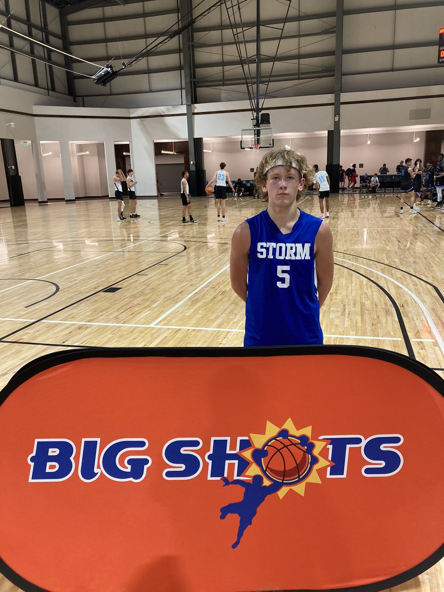 BigShotsGlobal's tweet photo. #RockTheRock
#BigShots
#PaulBiancardi

15U

Lowcountry Storm 57
#11 Will Neville 12 pts
#5 Micah Jamison 11 pts

WV Crossover 55 
#10 Daniel Osas Joshua 23 pts https://t.co/wjBG1bawhJ