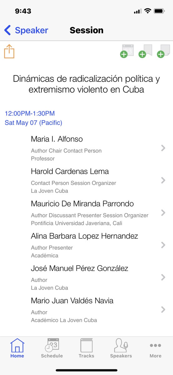IsabelAlfonsoA's tweet photo. Hoy a las 3pm en #LASA2022 #LASACongress en panel con equipo de #LaJovenCuba sobre radicalización política en #Cuba y #Miami @LASACONGRESS @lajovencuba @haroldcardenasl @AlinaBrbaraLpe1 @mdemirandap https://t.co/3jsaChjlFI