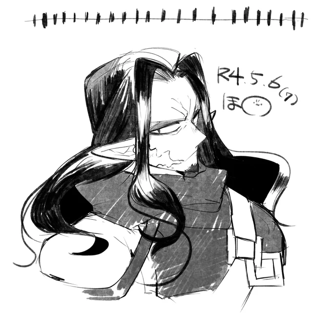 (@SB_gjnk)
エアスケブ呪腕さん(当日私の都合で出来なかった) 