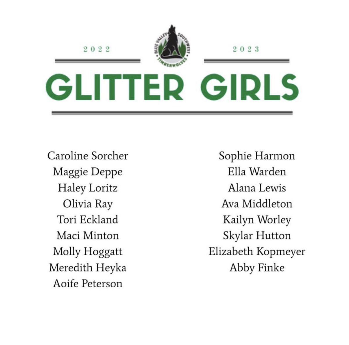 SW Glitter Girls tweet media
