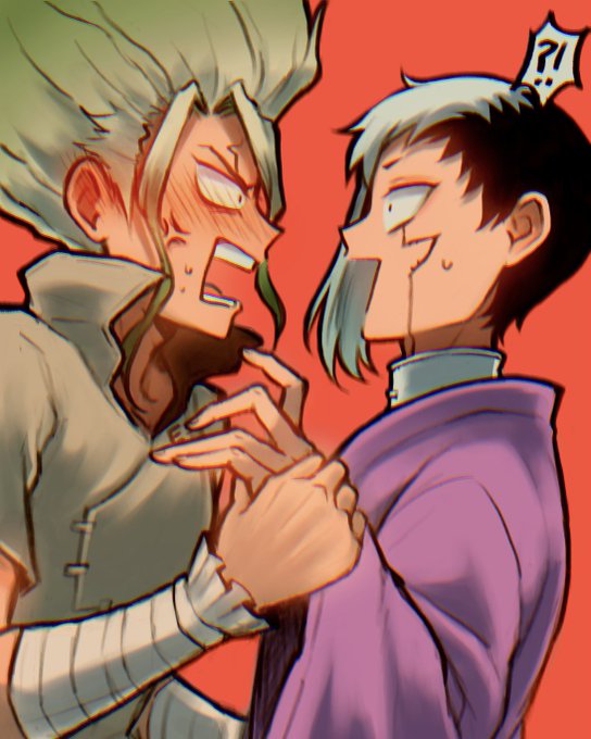 "Do I have to spell it out for you, mentalist?!💢" 

#dcst #千ゲン 